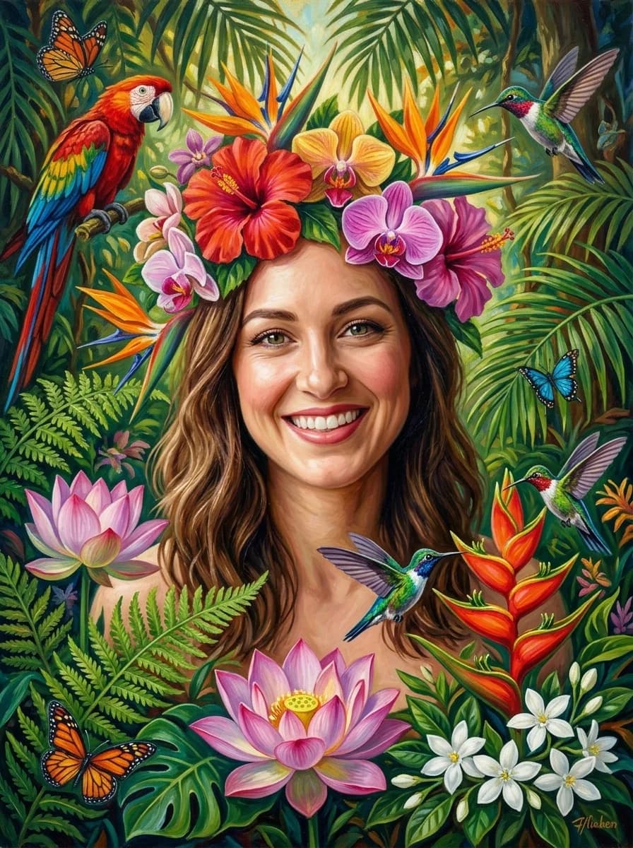 Frida Kahlo Portrait