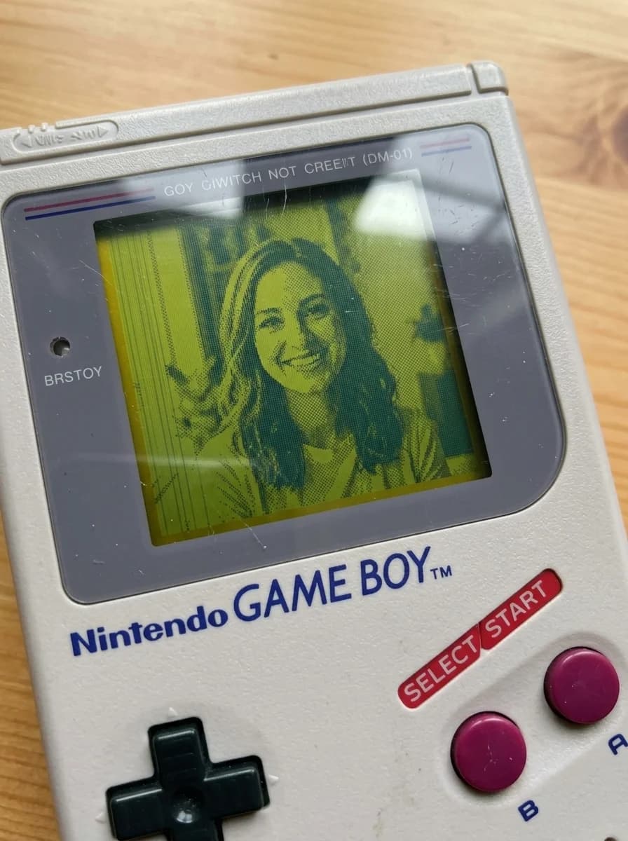 Game-Boy-Bildschirm