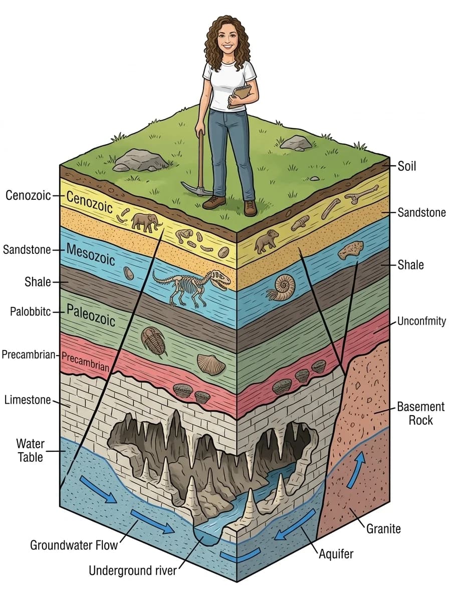 Geological Cross-Section