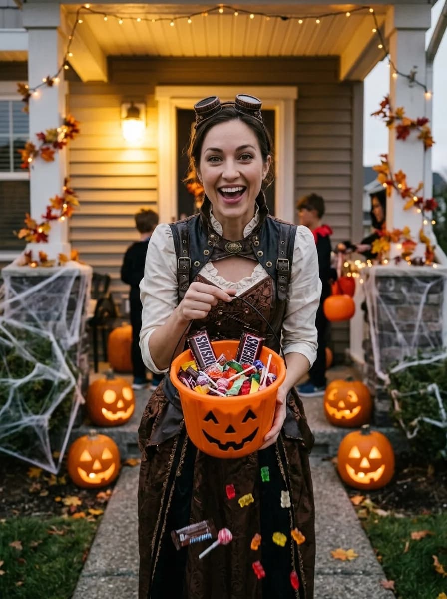 Halloween-Süßigkeitentüte