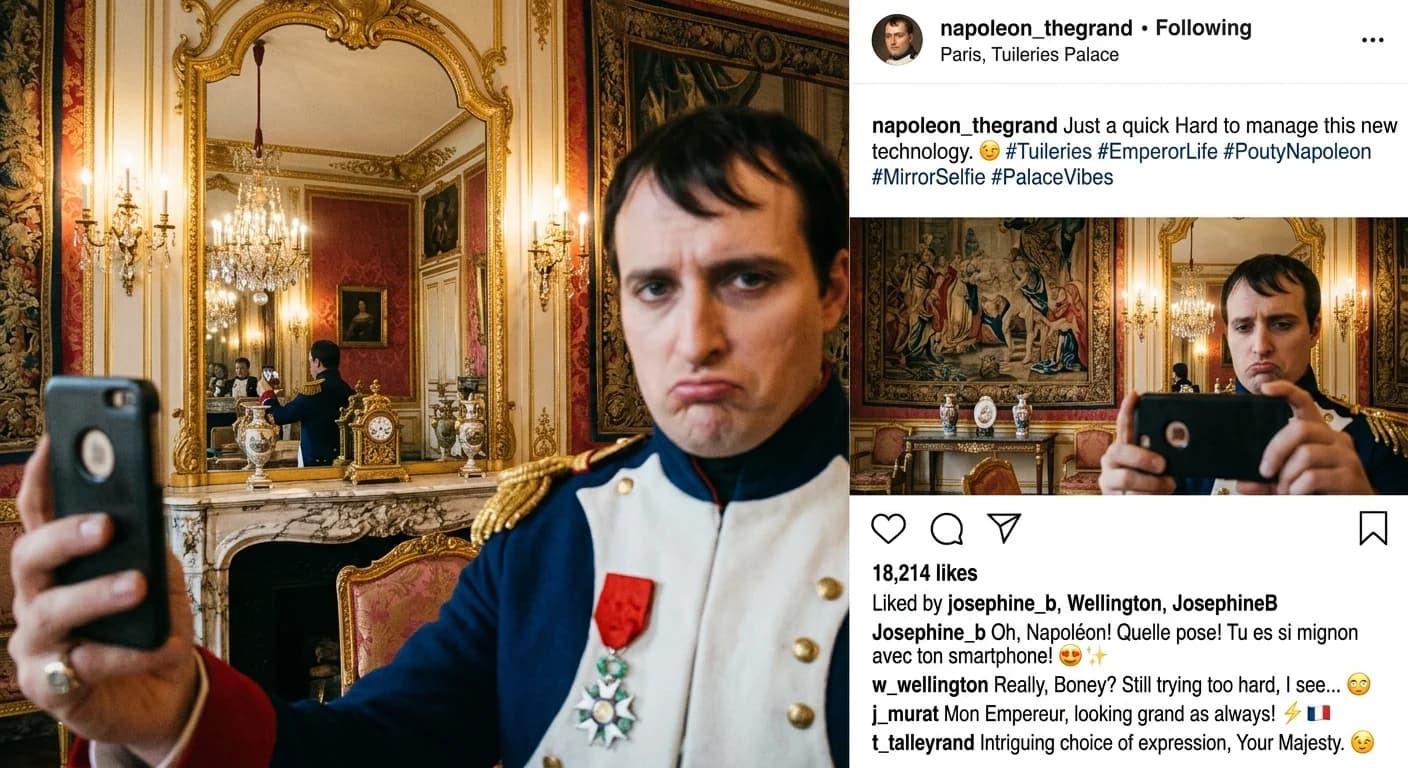 Historical Selfie
