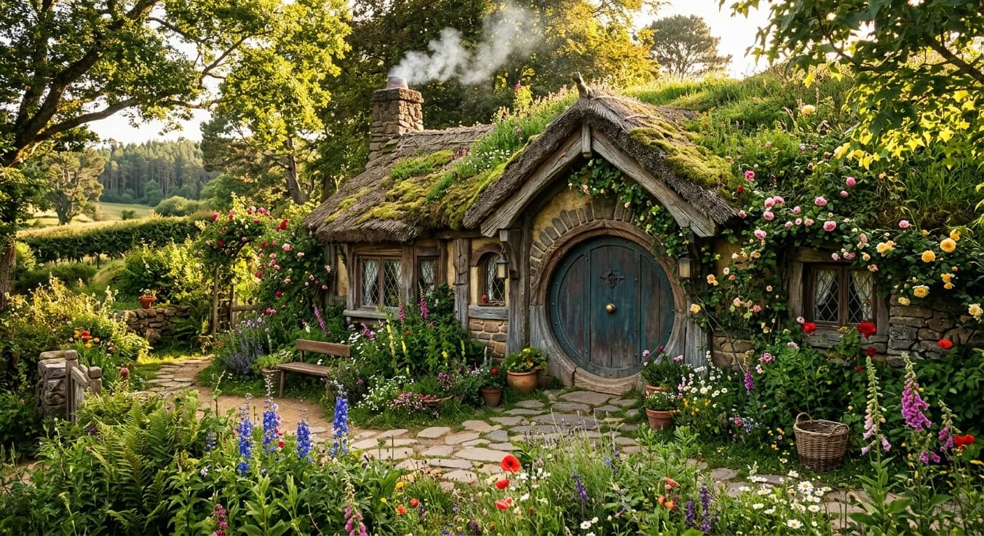 Hobbit-Häuschen
