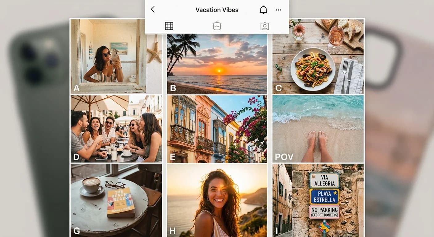 Instagram Photo Grid
