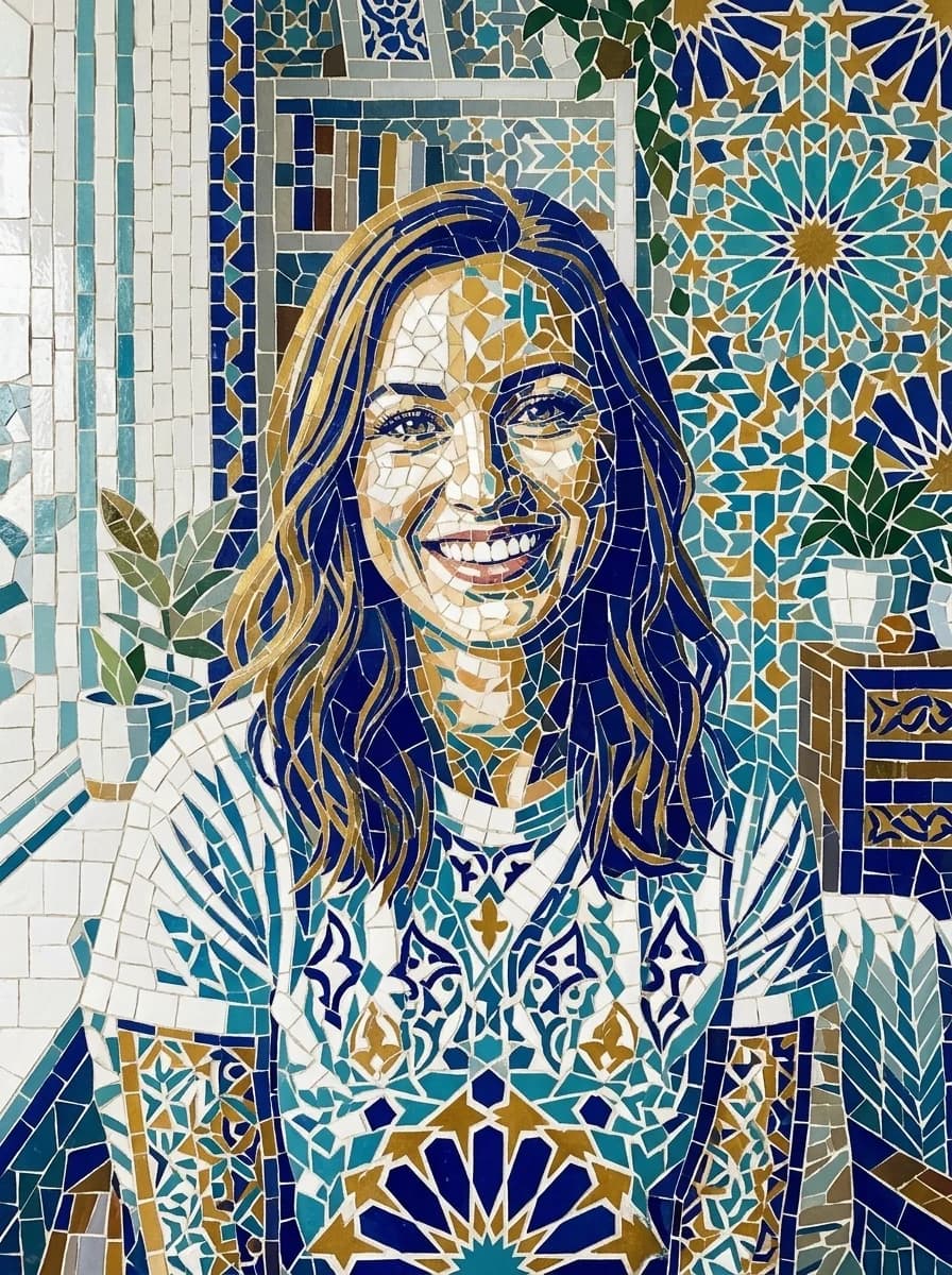 Islamic Geometric Mosaic