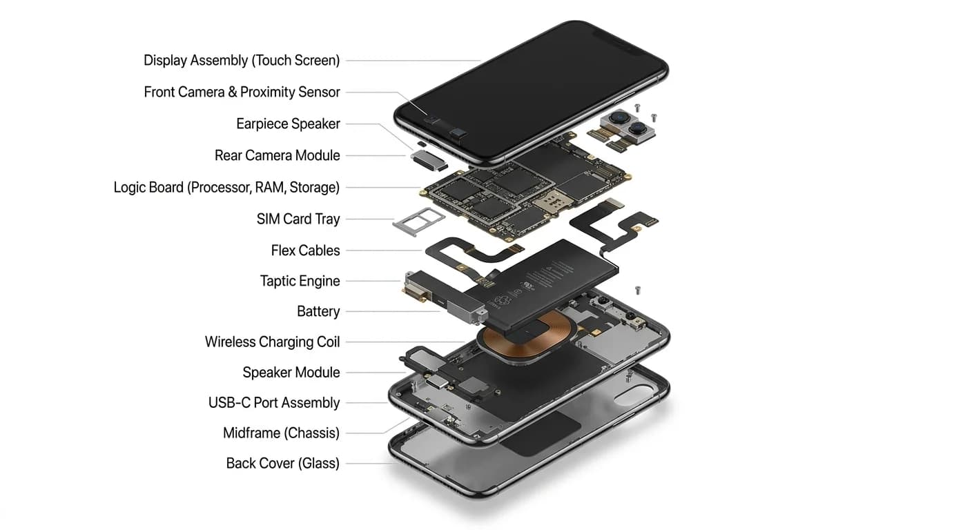 Isometric Device Teardown