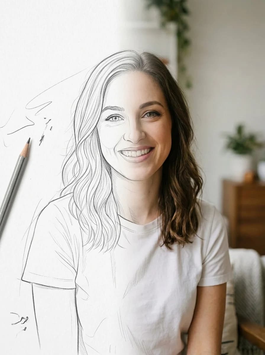 Line Art to Photo