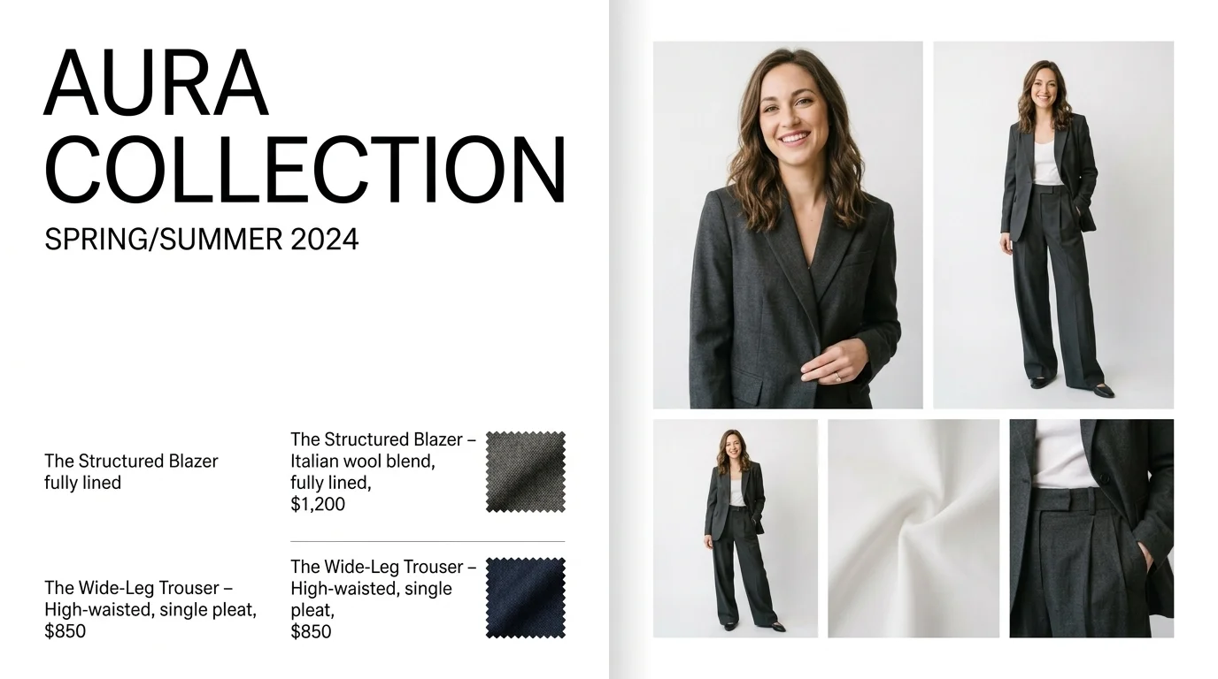 Lookbook Spread