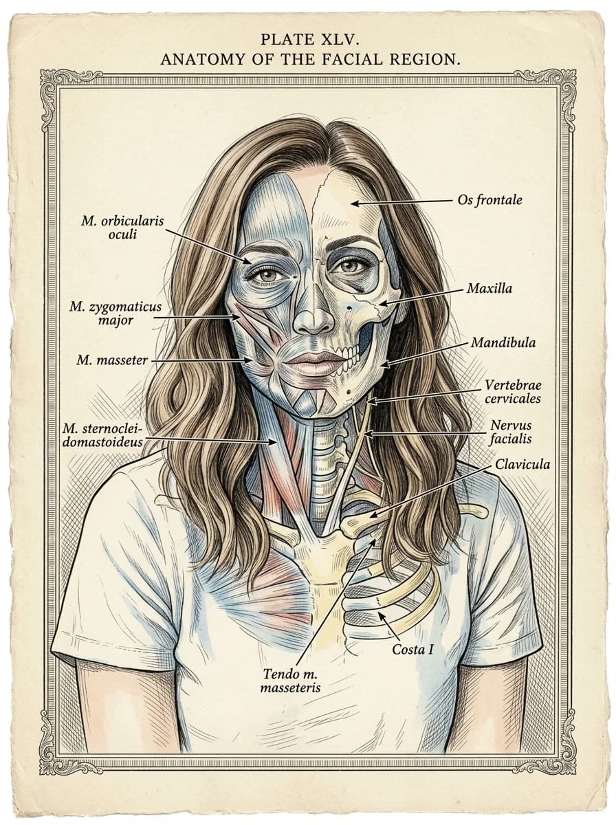 Medical Anatomy Plate