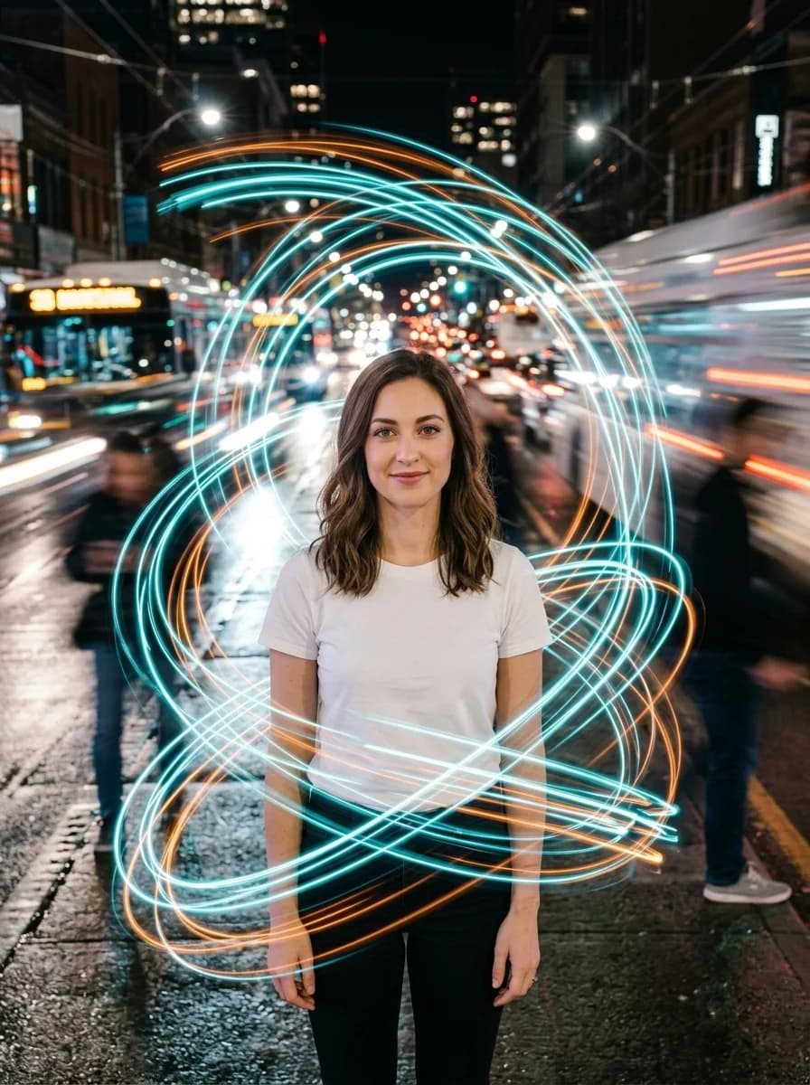 Motion Blur Portrait