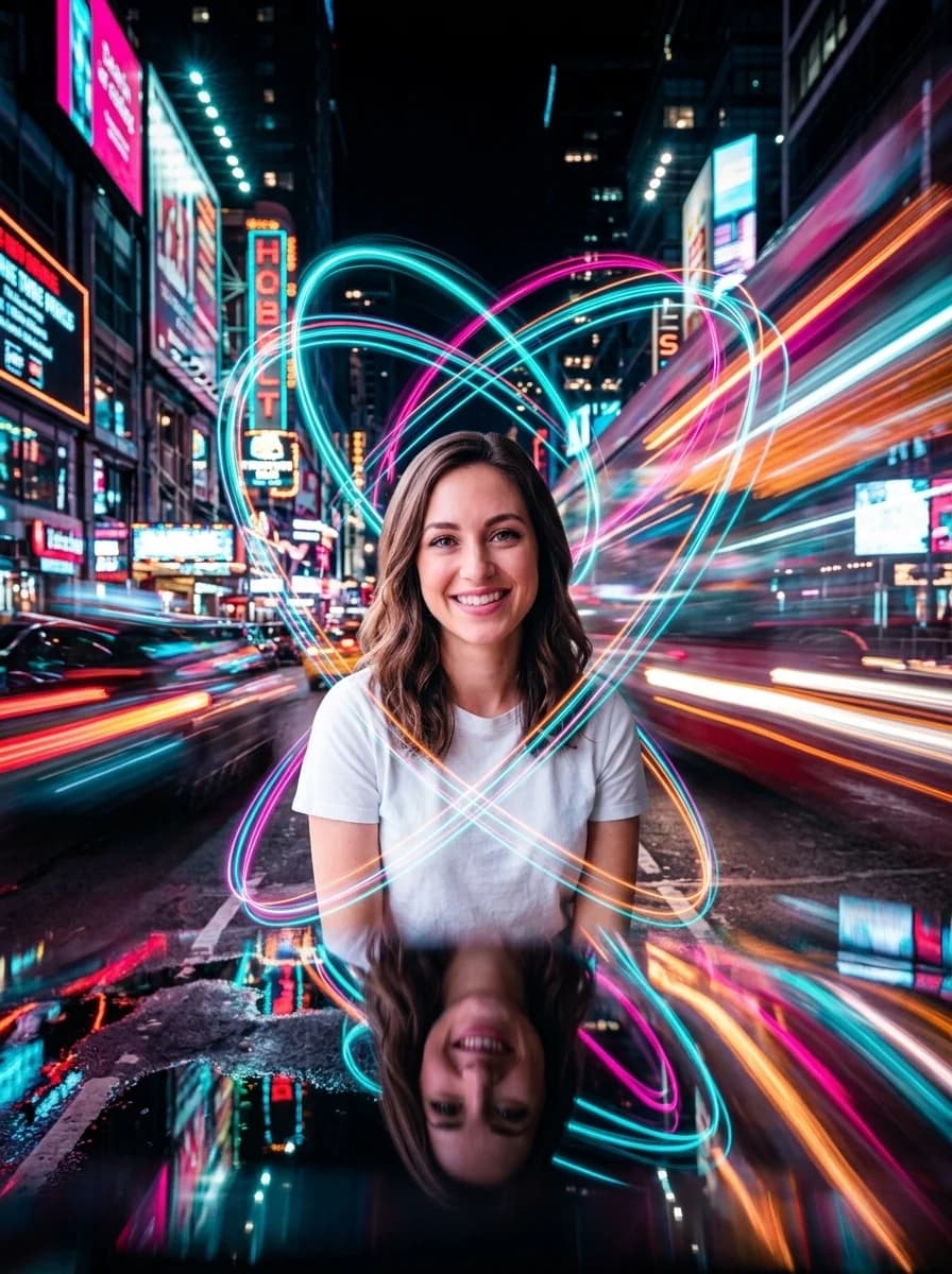 Motion Blur Portrait