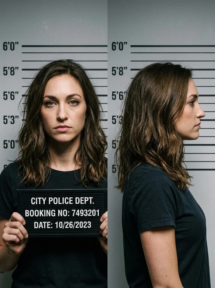 Fictional Mugshot