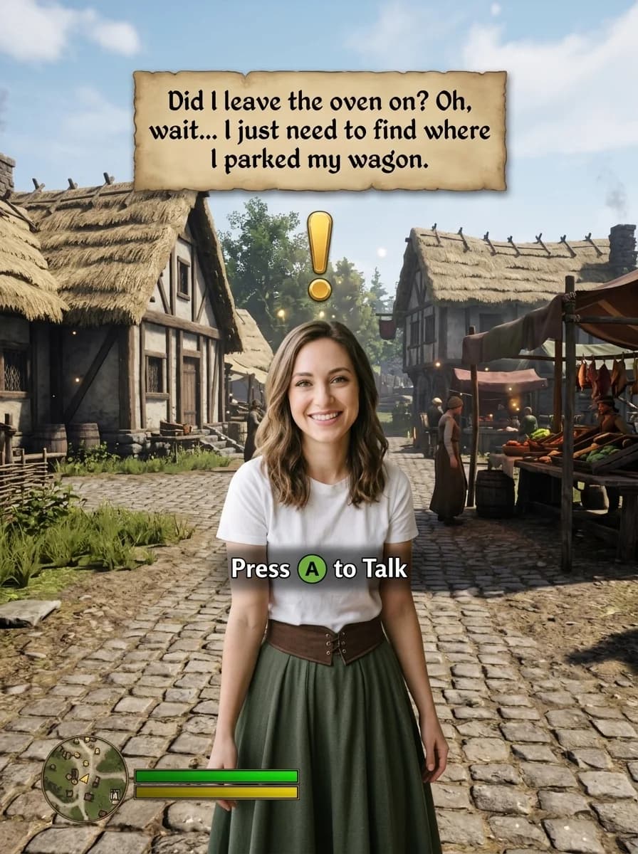 NPC Dialogue Box
