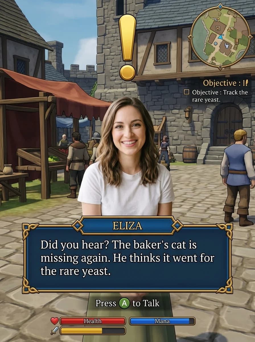 NPC Dialogue Box