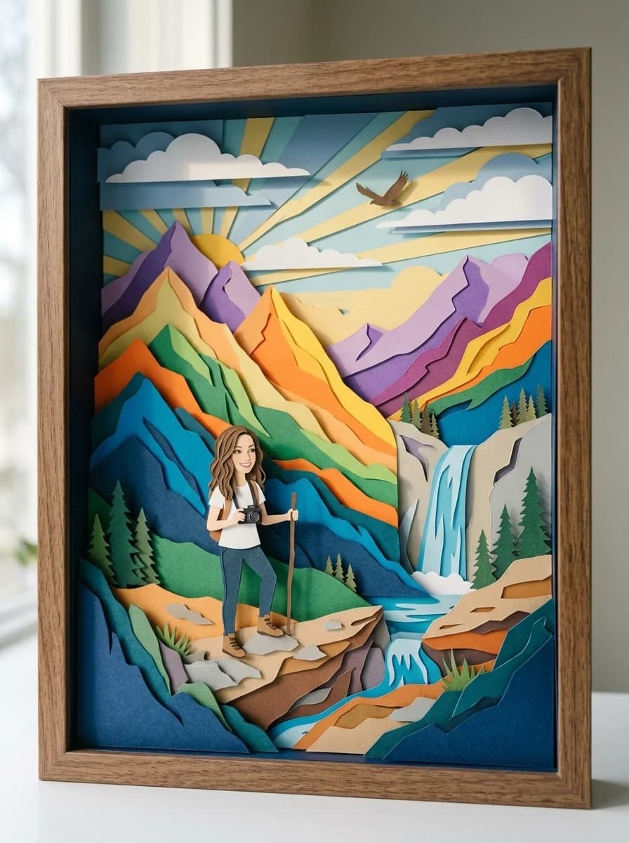 Papercraft Diorama