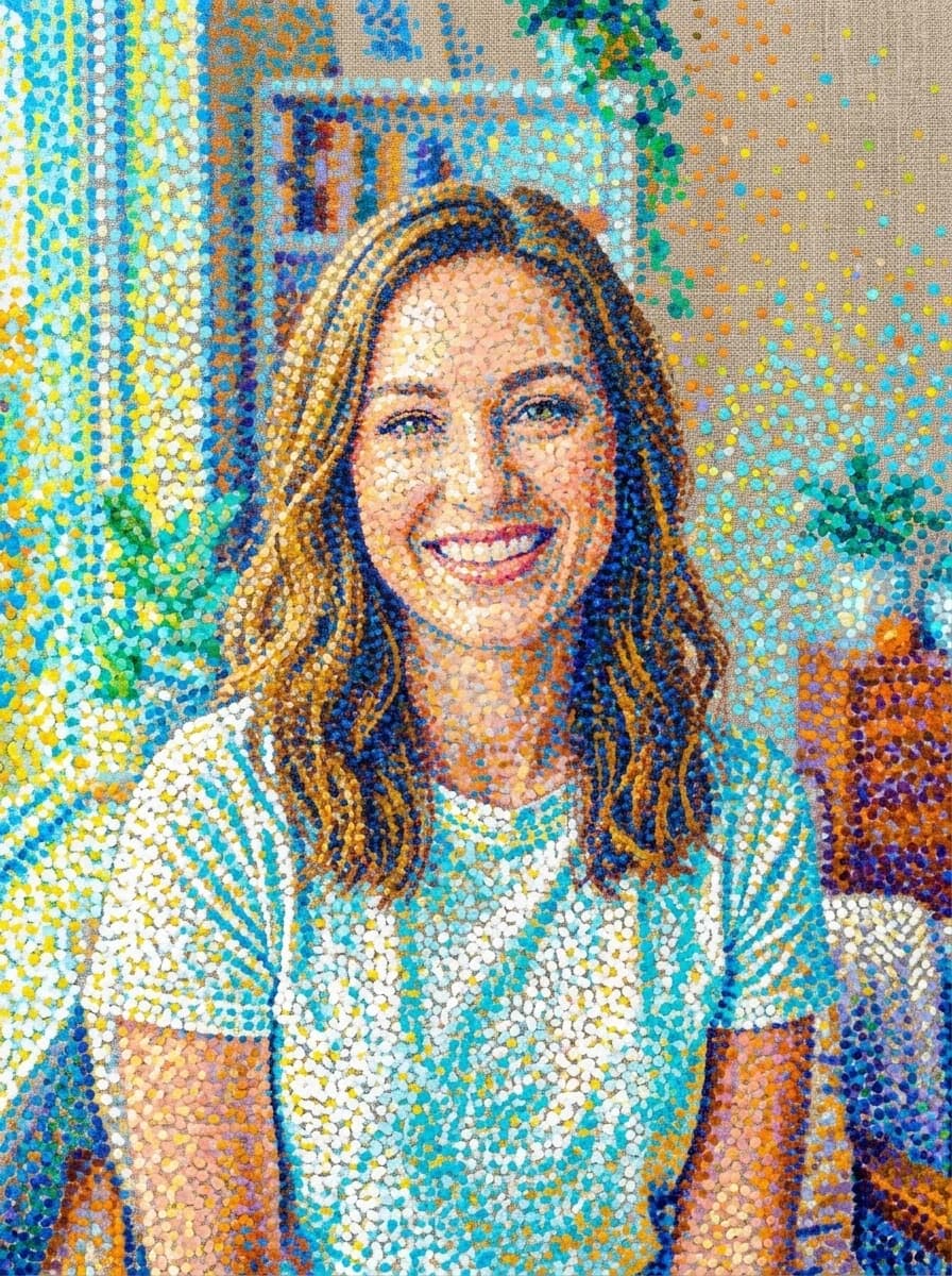 Pointillist Painting