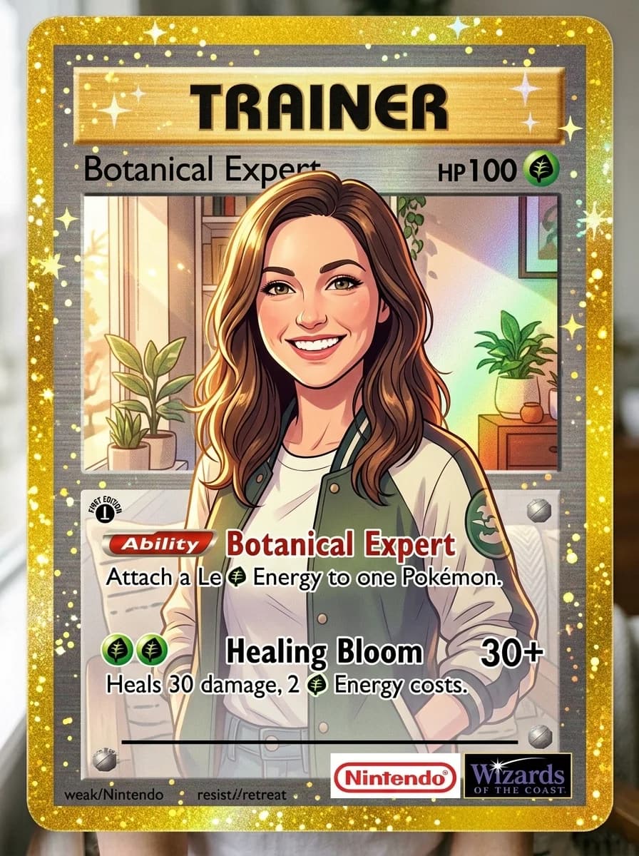 Pokemon Trainer Card