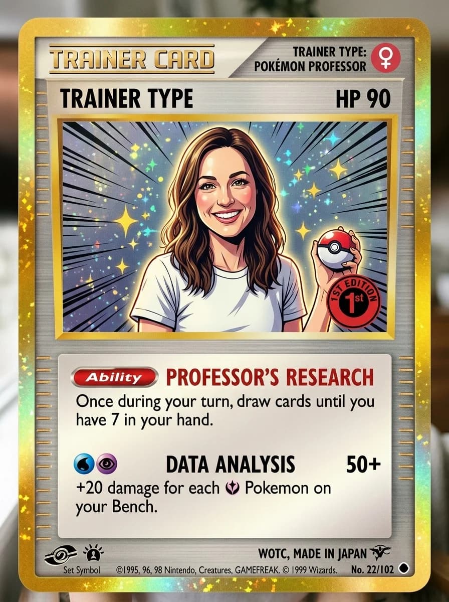 Pokemon Trainer Card