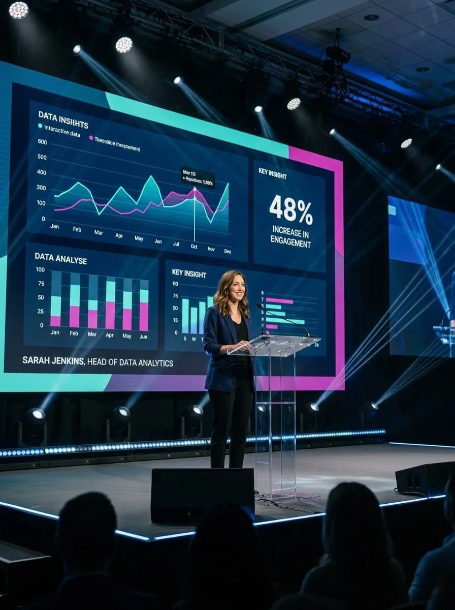 Keynote-Präsentationsfolie