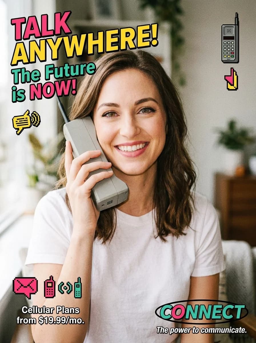 Retro Magazine Ad