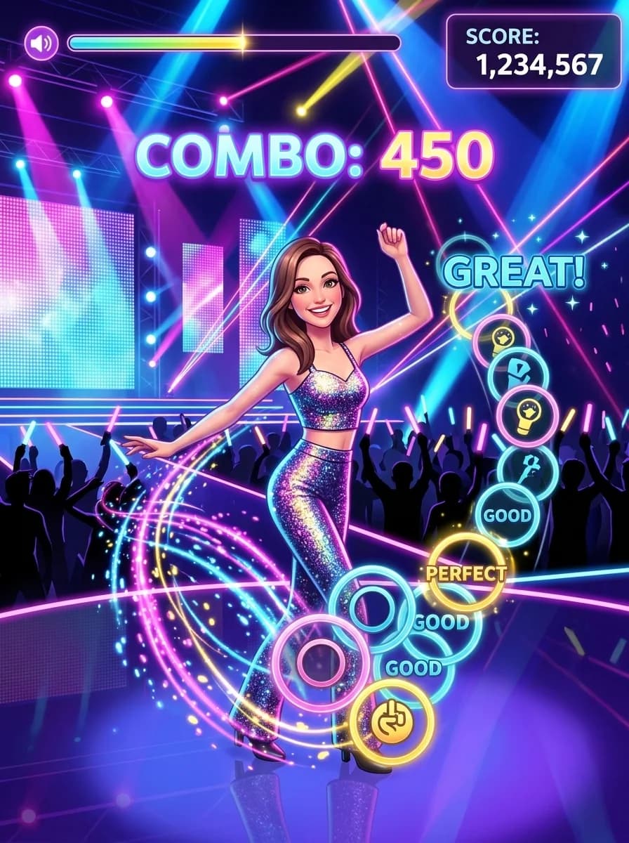 Rhythm Dance Game