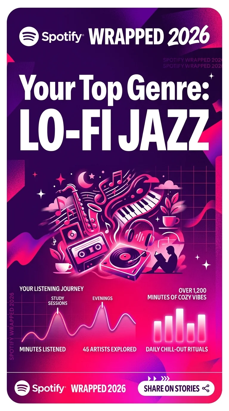 Spotify Wrapped Karte