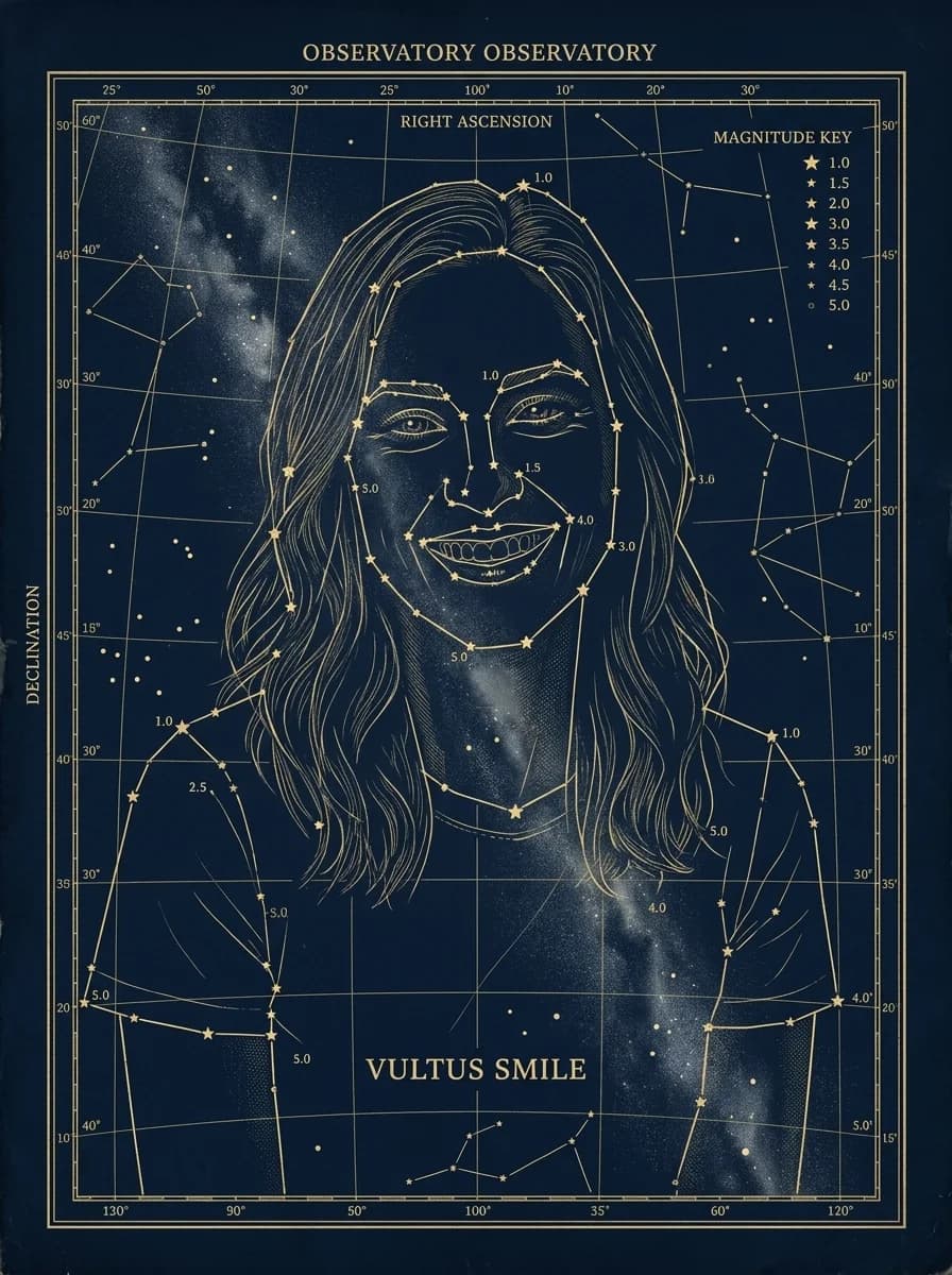 Star Chart Portrait