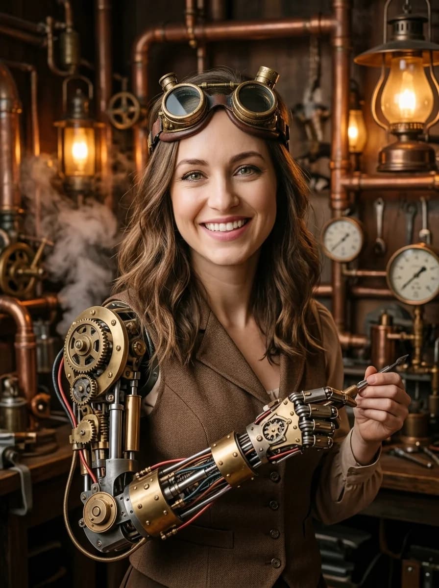 Steampunk Inventor