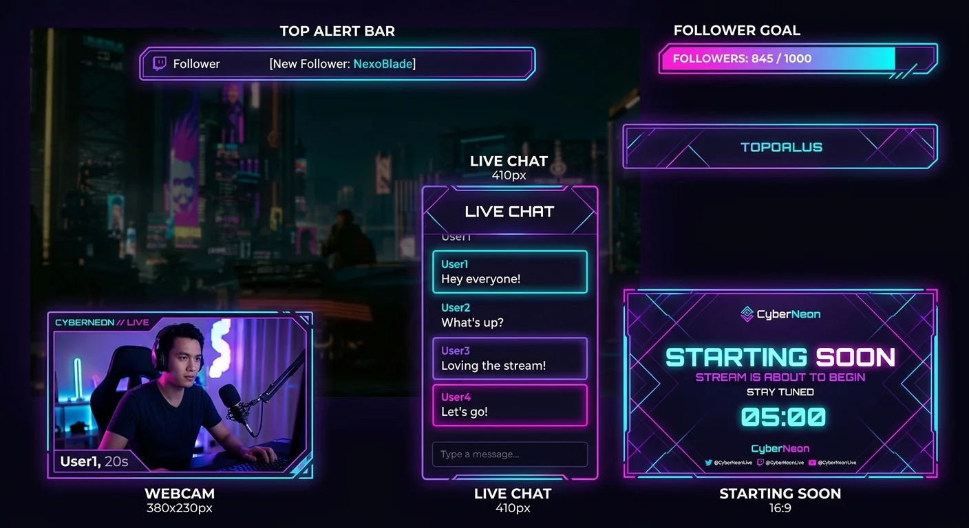 Twitch Stream Overlay