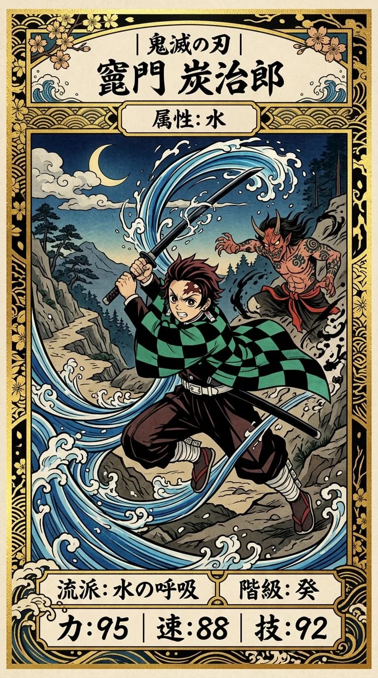 Ukiyo-e Trading Card