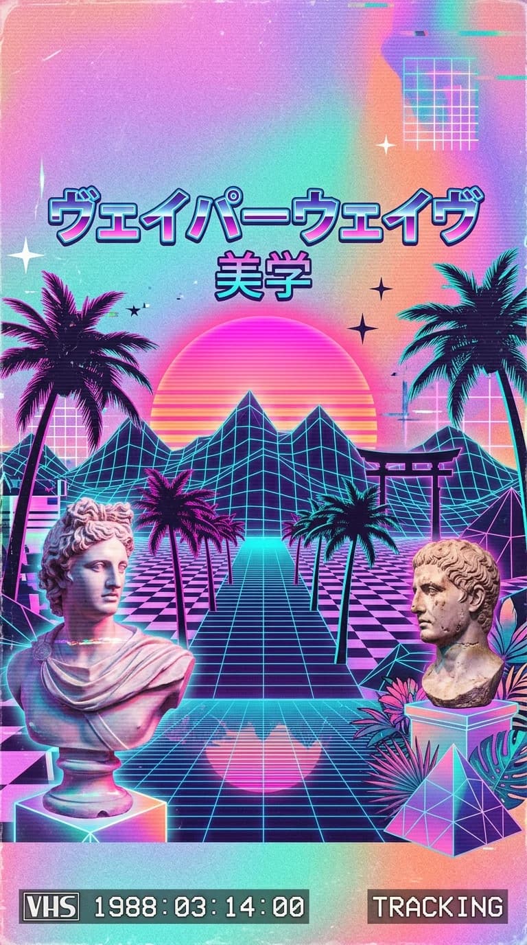 Vaporwave-Poster