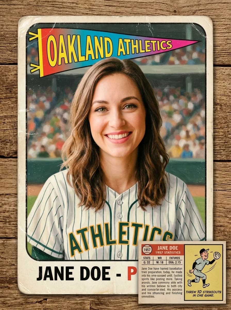 Vintage Baseball Card