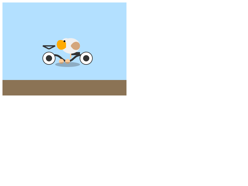Qwen 3 VL 30B A3B: Pelican on a bicycle