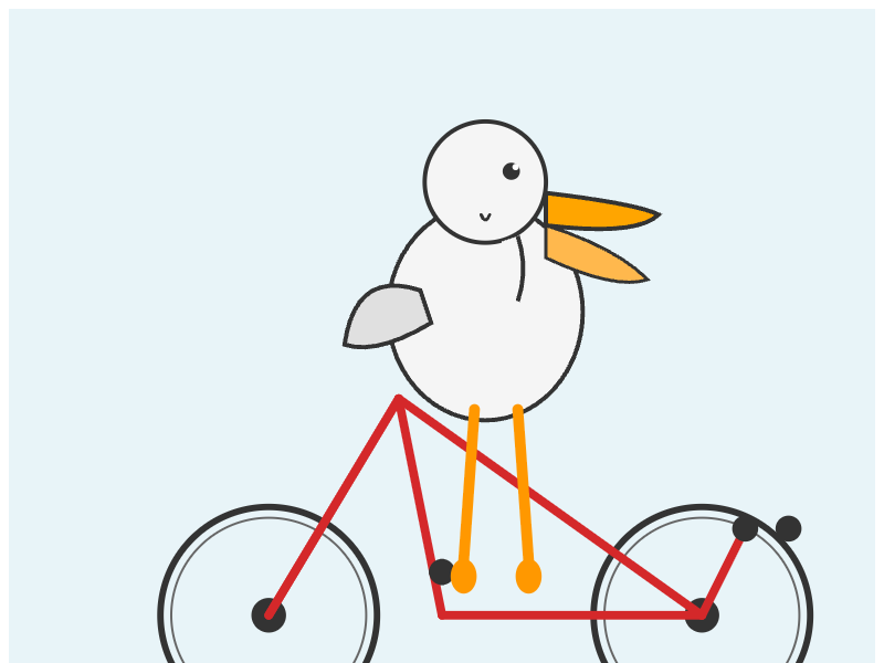 Claude Haiku 4.5: Pelican on a bicycle