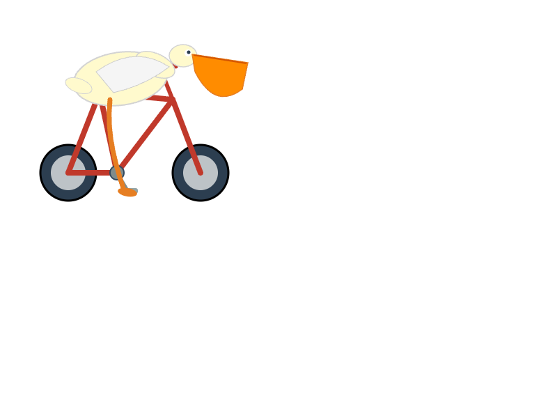 Grok 4.6: Pelican on a bicycle