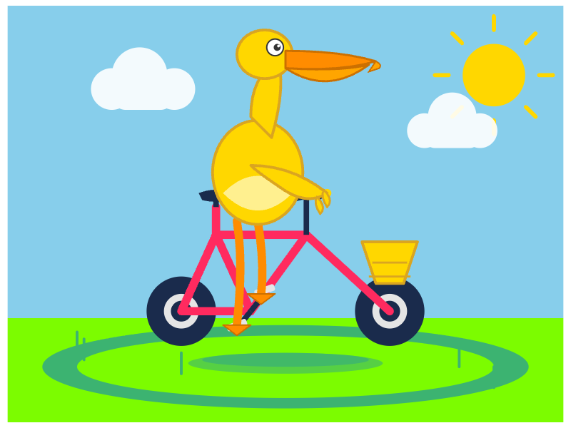 Qwen 3.7 Flash: Pelican on a bicycle