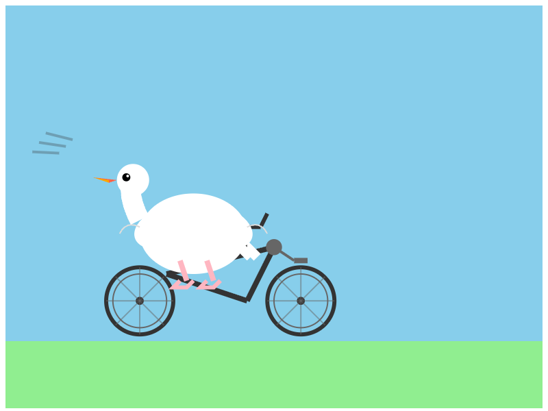 GLM-4.5 Air: Pelican on a bicycle