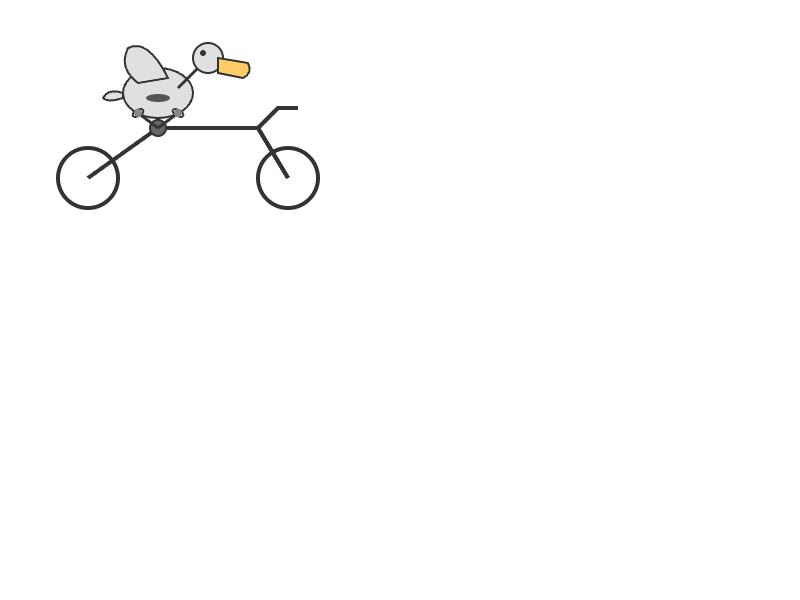 Step 3.5 Flash: Pelican on a bicycle