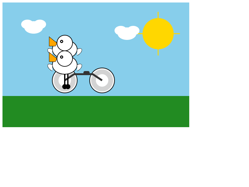 Qwen 3 VL 32B: Pelican on a bicycle