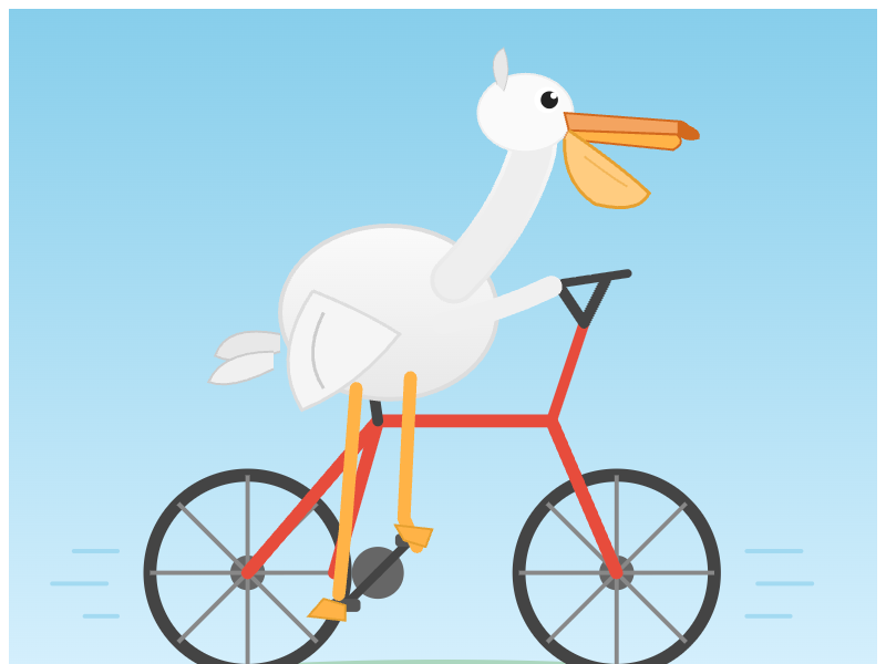 GLM-4.5V: Pelican on a bicycle