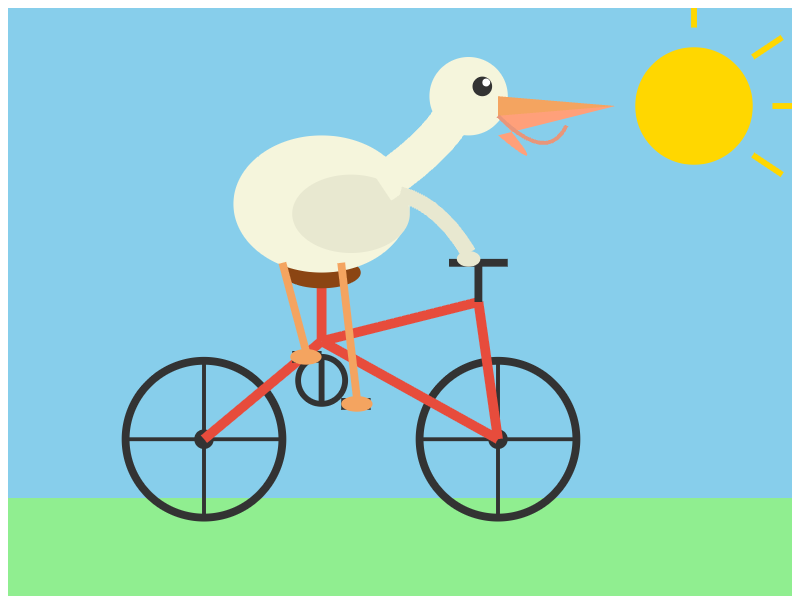 Claude Opus 4.5: Pelican on a bicycle