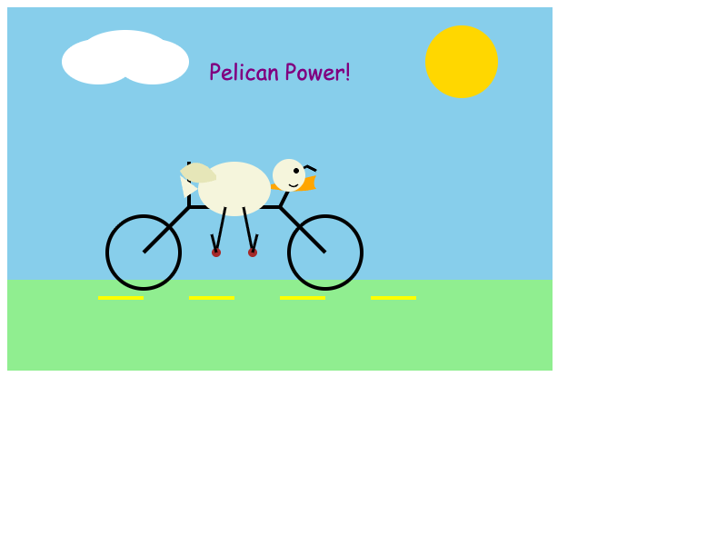 Qwen 3 235B A22B Instruct 2507: Pelican on a bicycle