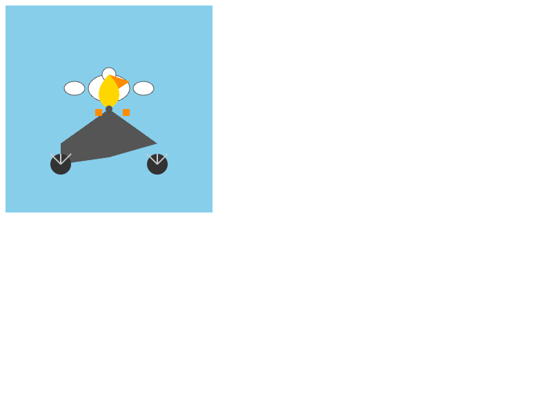 Command A Plus: Pelican on a bicycle