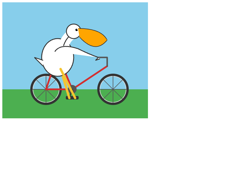 MiniMax M2.5: Pelican on a bicycle