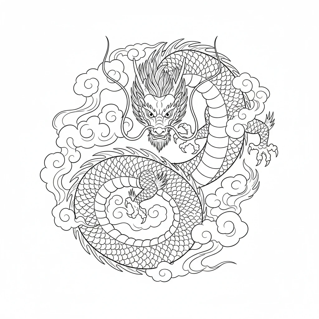 Lineart-Illustration Original