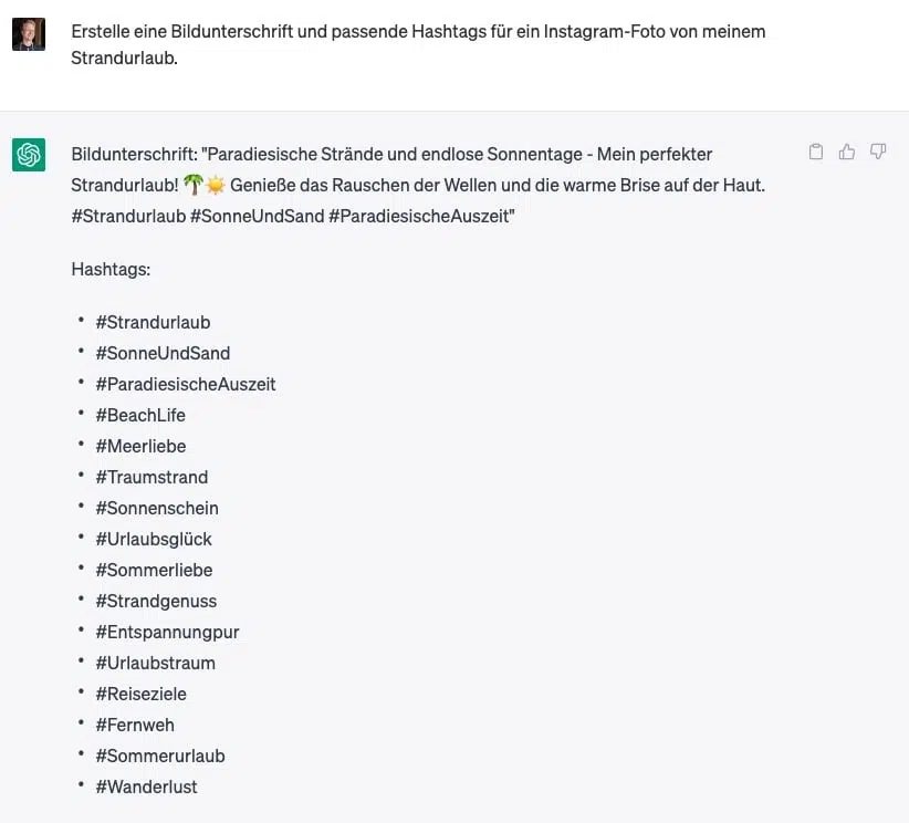 chatgpt-social-media-bildunterschriften-und-hashtags