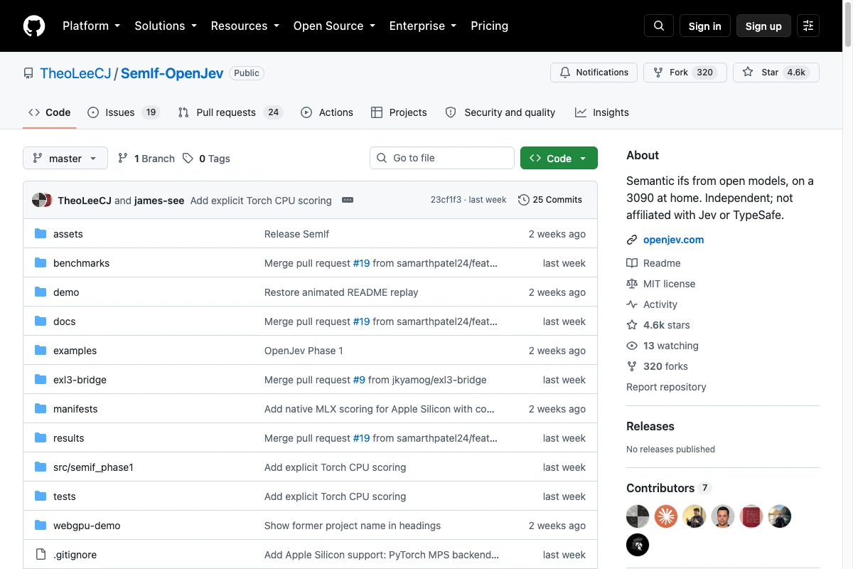 SemIf-OpenJev auf GitHub: Optionswahrscheinlichkeiten aus offenen Basismodellen