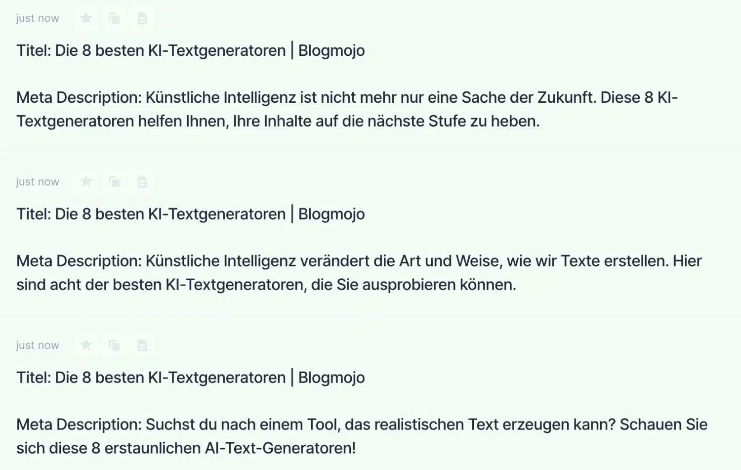 Title und META Jasper