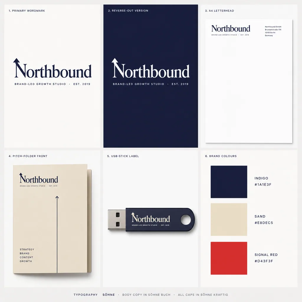 Agentur-Rebrand-Identität