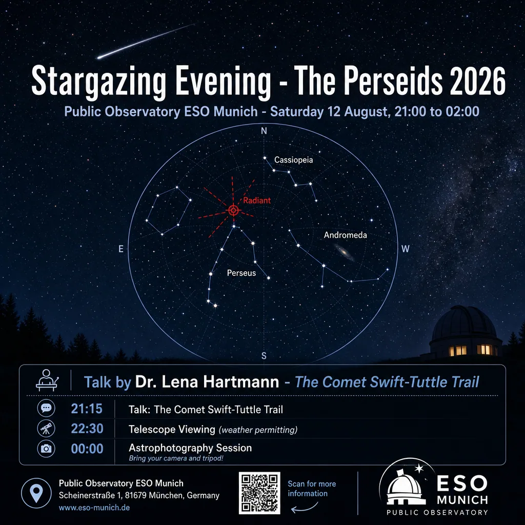 Astronomie-Vortrag-Poster