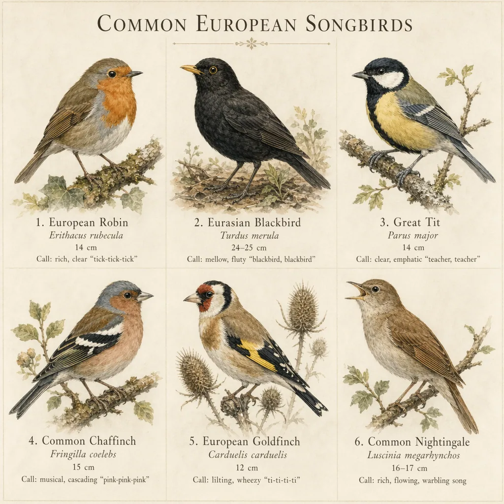 Bird Species Field Guide
